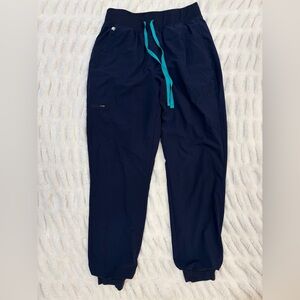 Figs FreeX Lined Jogger Navy Blue Size Medium: Tall